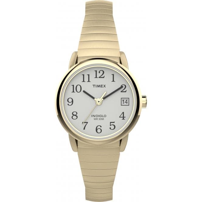 Ladies Easy Reader Gold Watch T2H351Timex WatchesT2H351D7PF