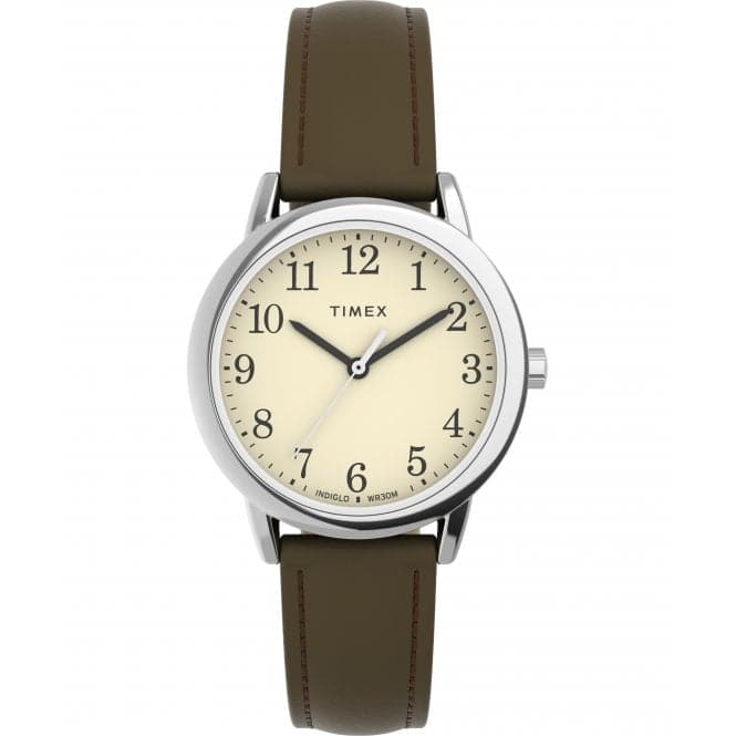 Ladies Easy Reader Silver - Tone Watch TW2V69000Timex WatchesTW2V69000