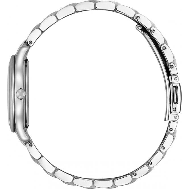 Ladies Eco - Drive Silhouette Diamond Bracelet Watch EM1010 - 51DCitizenEM1010 - 51D