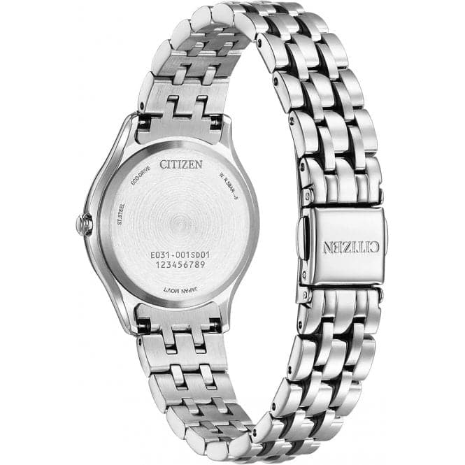 Ladies Eco - Drive Silhouette Diamond Bracelet Watch EM1010 - 51DCitizenEM1010 - 51D