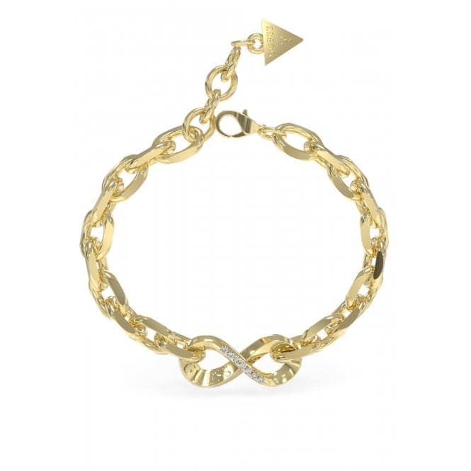 Ladies Endless Dream Gold Crystal Bracelet UBB03275YGLGuess JewelleryUBB03275YGL