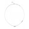 Ladies Endless Dream Silver Crystal Necklace UBN03264RHGuess JewelleryUBN03264RH