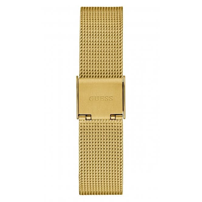 Ladies Fame Stainless Steel Mesh Gold Tone Watch GW0508L2Guess WatchesGW0508L2