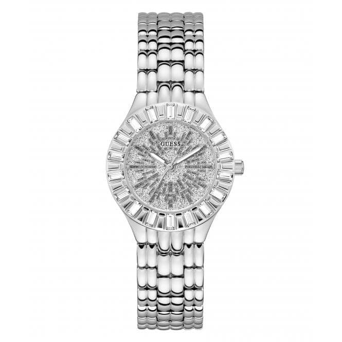 Ladies Firework Silver Tone Watch GW0602L1Guess WatchesGW0602L1