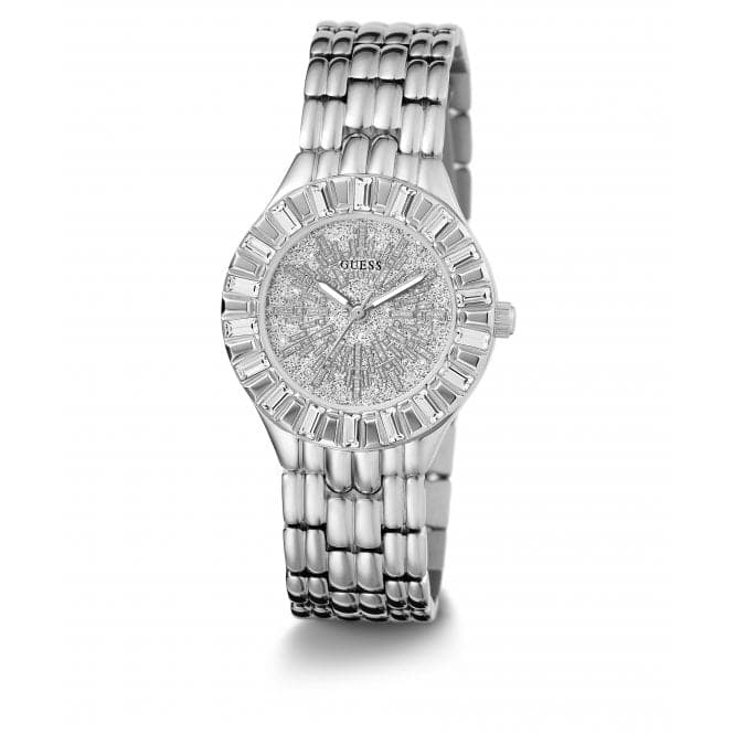 Ladies Firework Silver Tone Watch GW0602L1Guess WatchesGW0602L1