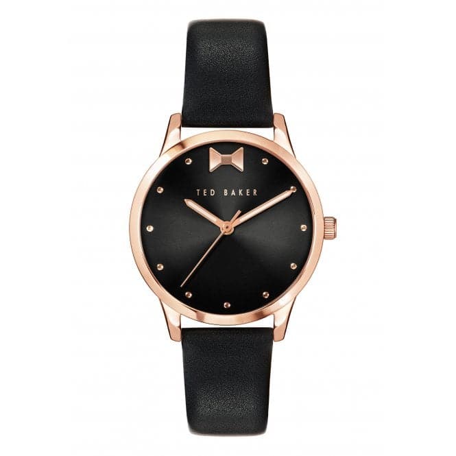 Ladies Fitzrovia Bow Black Steel Watch BKPFZS119Ted Baker WatchesBKPFZS119UO