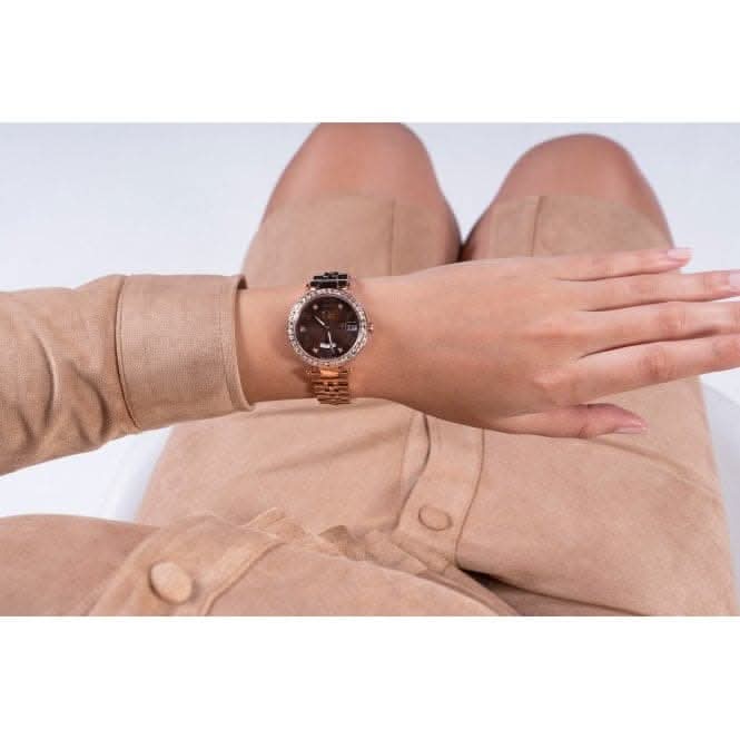 Ladies Flair Crystal Rose Gold Watch Z01009L4MFGc WatchesZ01009L4MF