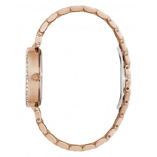 Ladies Flair Crystal Rose Gold Watch Z01009L4MF