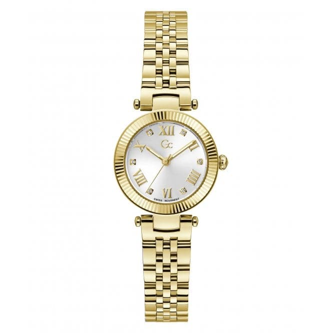 Ladies Flair Yellow Gold Watch Z02008L1MFGc WatchesZ02008L1MF