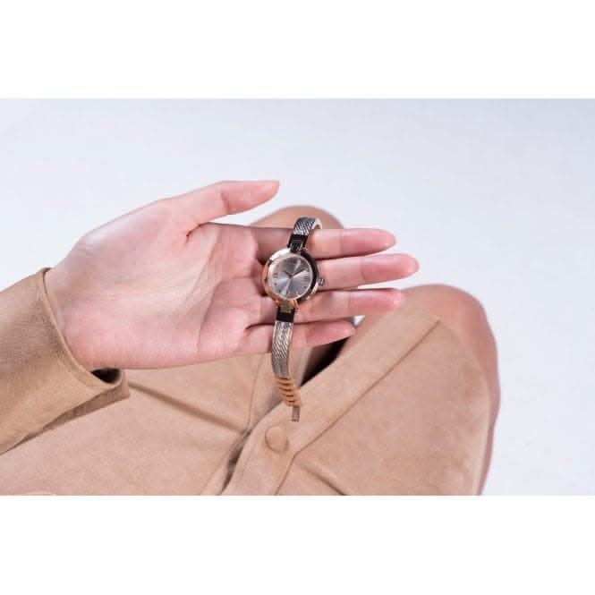 Ladies Fusion Bangle Cable Silver Rose Gold Watch Z09001L1MFGc WatchesZ09001L1MF