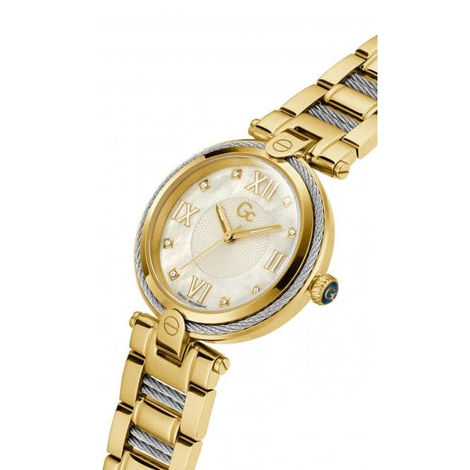 Ladies Fusion Cable Silver Gold Watch Z15001L1MFGc WatchesZ15001L1MF