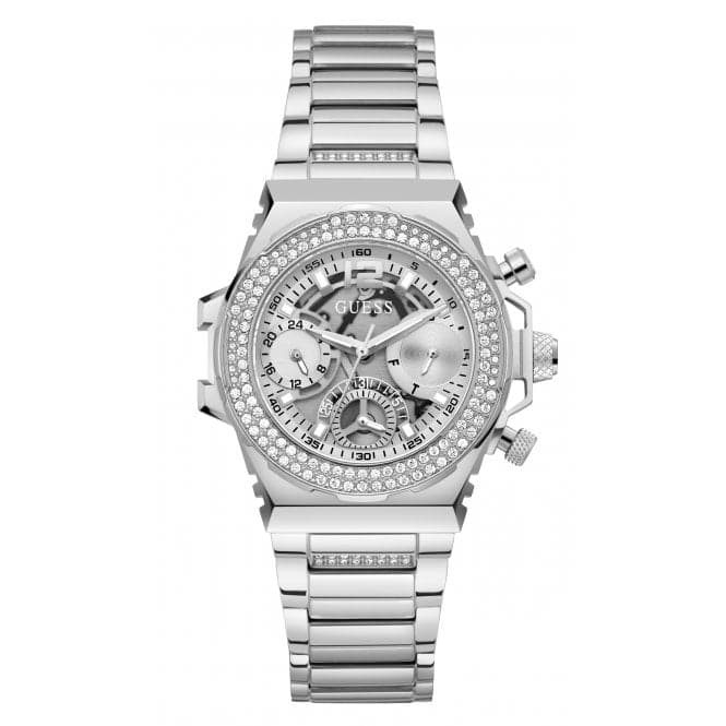 Ladies Fusion Stainless Steel Silver Watch GW0552L1Guess WatchesGW0552L1