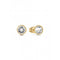 Ladies Gold Plated 8mm Clear Solitaire Stud Earrings UBE02159YGGuess JewelleryUBE02159YG