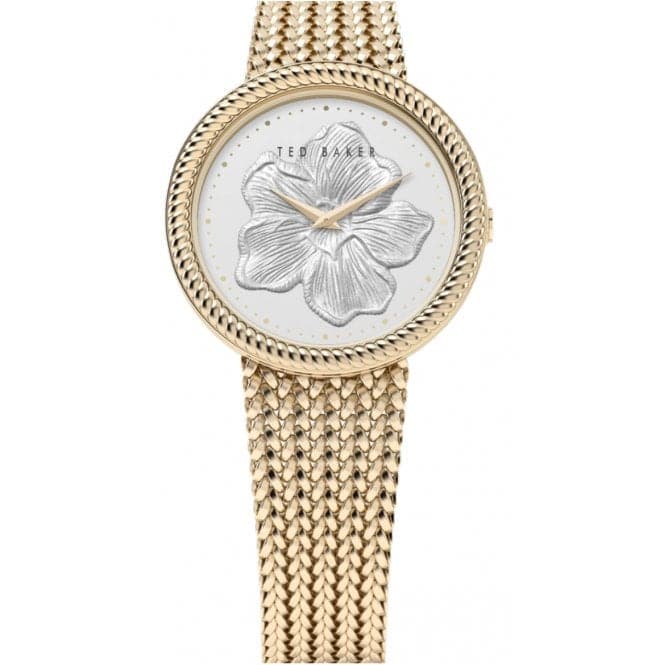 Ladies Gold - Tone Mesh Watch BKPEMF302Ted Baker WatchesBKPEMF302