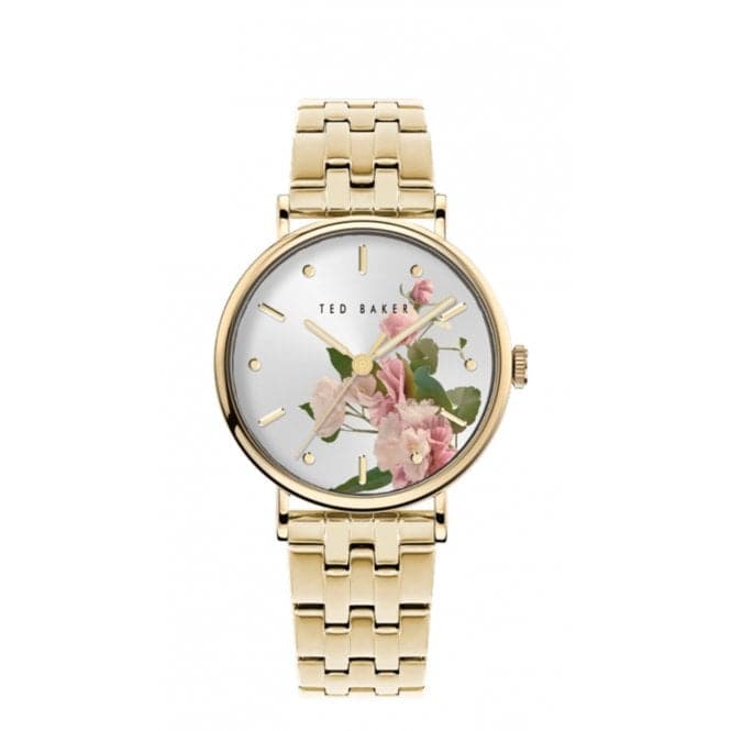 Ladies Gold - Tone Stainless Steel Watch BKPPHF309Ted Baker WatchesBKPPHF309