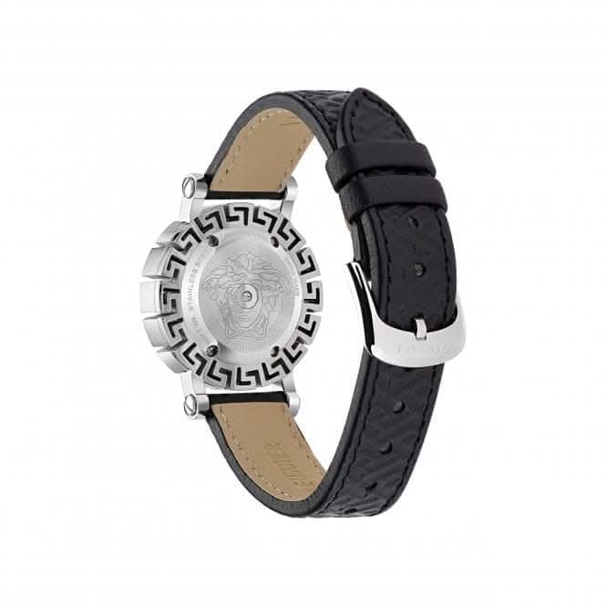 Ladies Greca Glam Stainless Steel Black Watch VE2Q00122Versace WatchesVE2Q00122