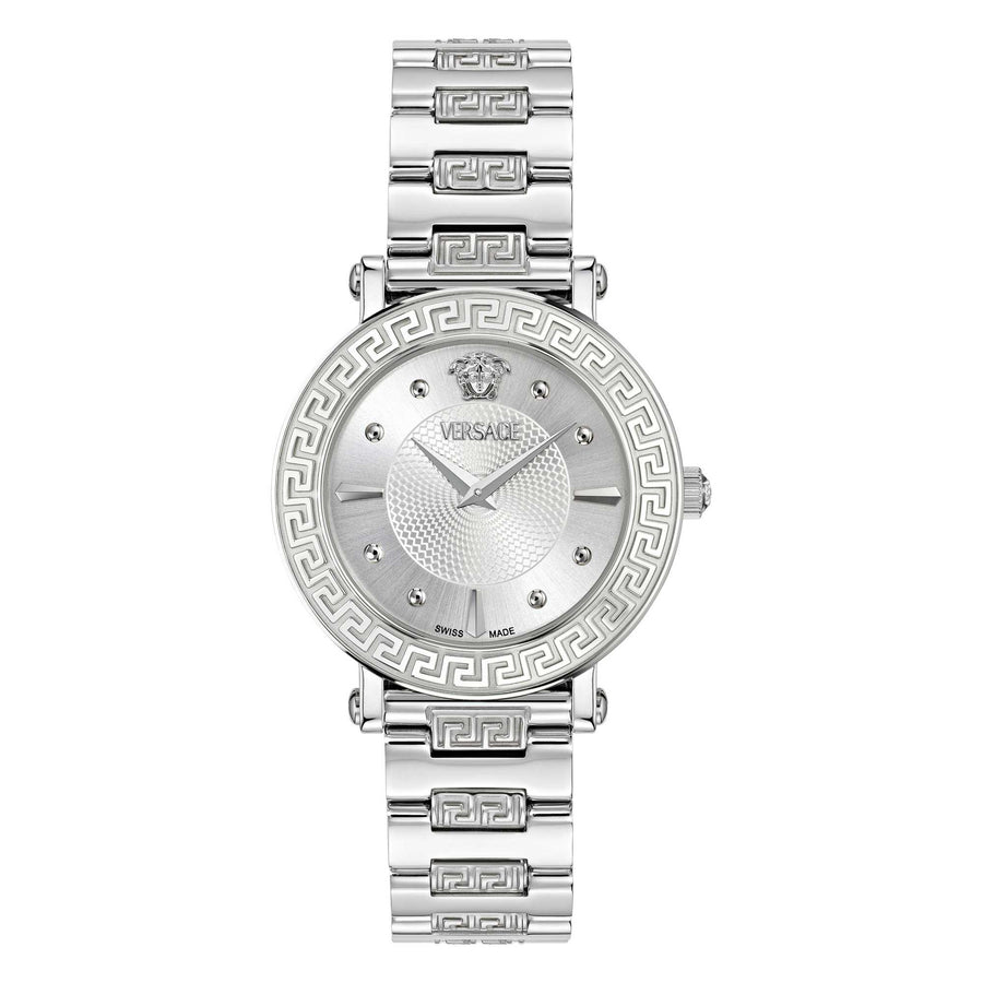 Ladies Greca Sphere Silver White Sunray Watch VE9C00324Versace WatchesVE9C00324