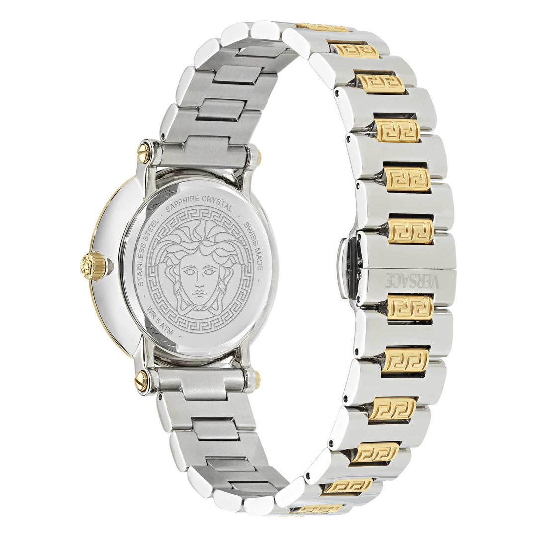 Ladies Greca Sphere Silver White Sunray Watch VE9C00524Versace WatchesVE9C00524