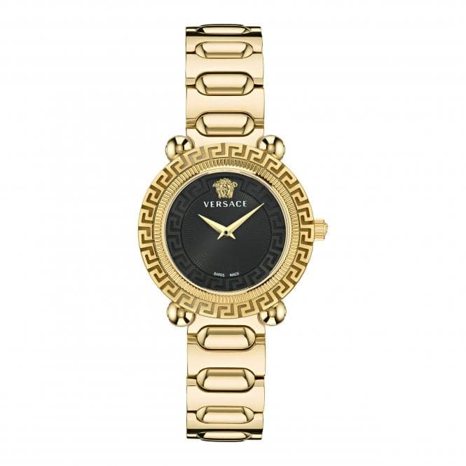 Ladies Greca Twist Gold - Tone Watch VE6I00523Versace WatchesVE6I00523