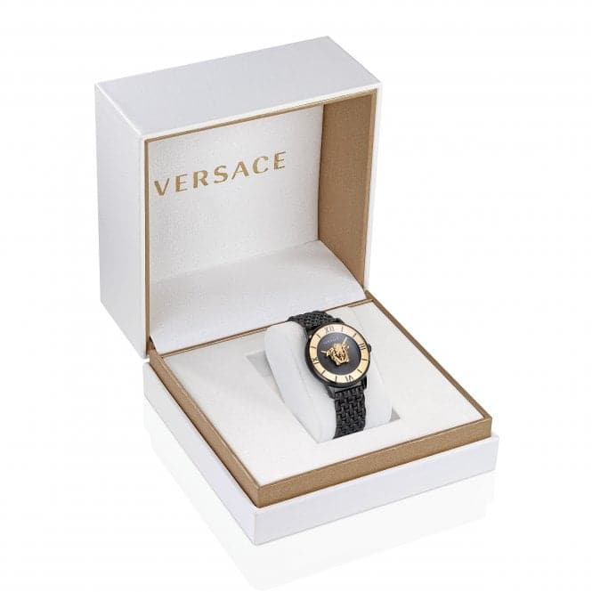 Ladies La Medusa Black Watch VE2R00422Versace WatchesVE2R00422