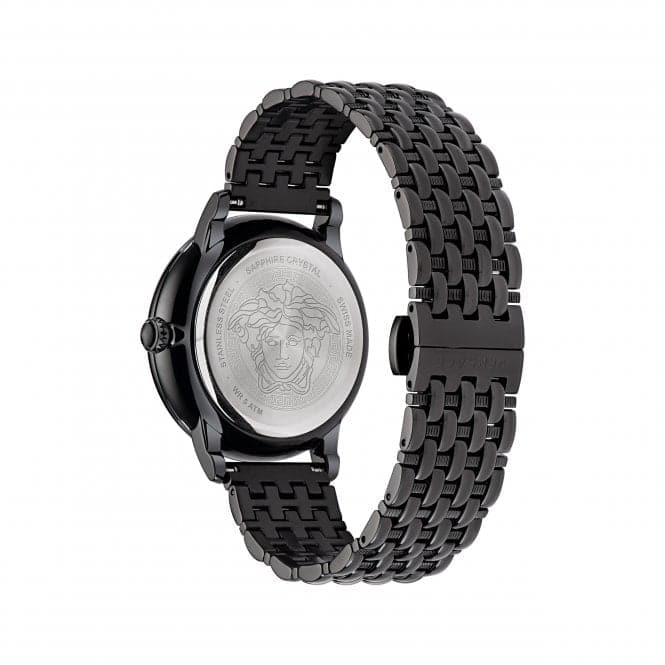 Ladies La Medusa Black Watch VE2R00422Versace WatchesVE2R00422