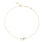 Ladies Lily Flower And Circle Necklace UBN05102YGGuess JewelleryUBN05102YG