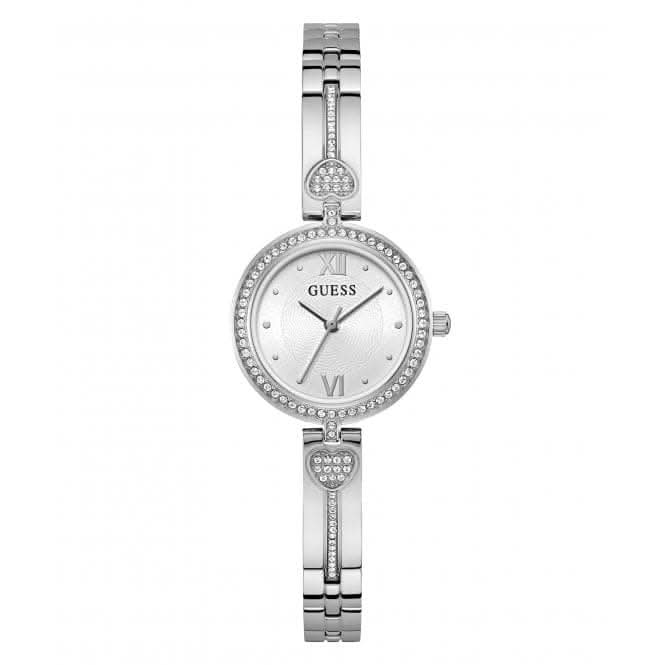 Ladies Lovey Silver Tone Watch GW0655L1Guess WatchesGW0655L1