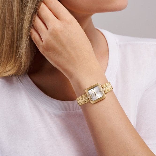 Ladies Mayse Stainless Steel Gold - Tone Watch BKPMSS304Ted Baker WatchesBKPMSS304UO