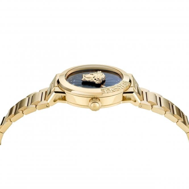 Ladies Medusa Infinite Champagne Black Watch VE3F00522Versace WatchesVE3F00522