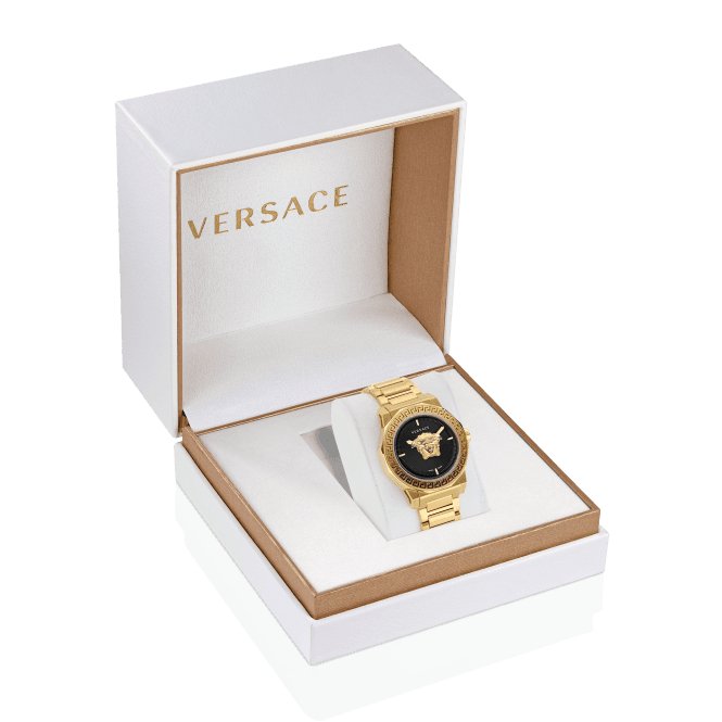 Ladies Medusa Lady New Gen Gold - Tone Watch VE7B00623Versace WatchesVE7B00623