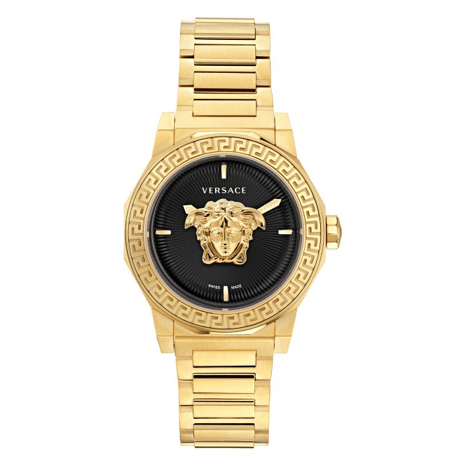 Ladies Medusa Lady New Gen Gold - Tone Watch VE7B00623Versace WatchesVE7B00623