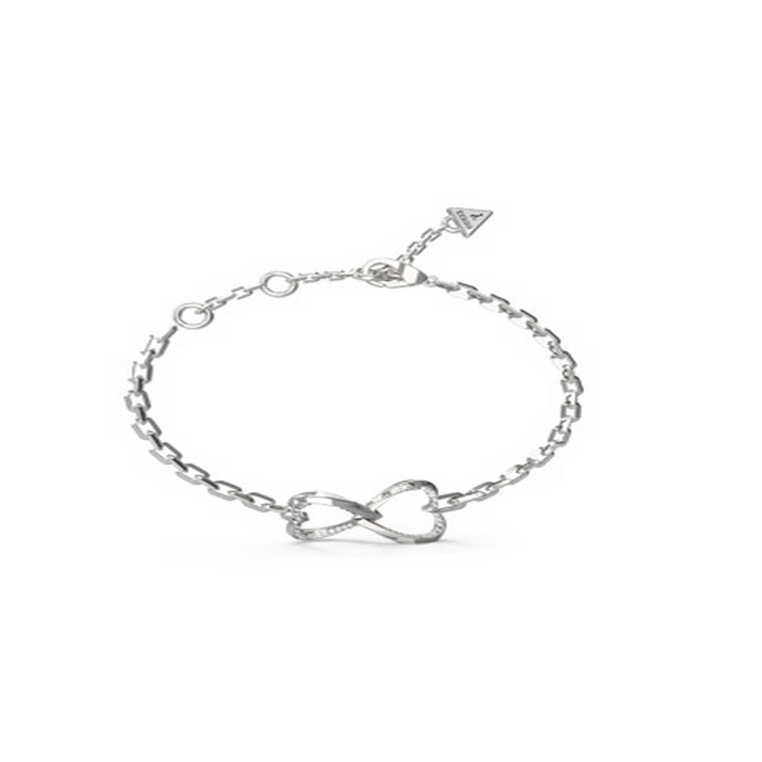 Ladies Mon Amour Two Hearts Bracelet UBB04618RHLGuess JewelleryUBB04618RHL