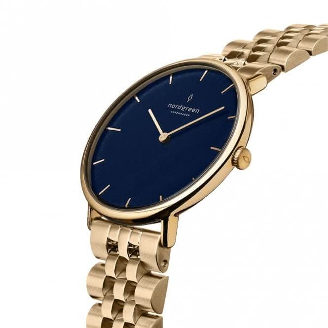 Ladies Native Link Gold 36mm Watch NR36GO5LGONANordgreenNR36GO5LGONA
