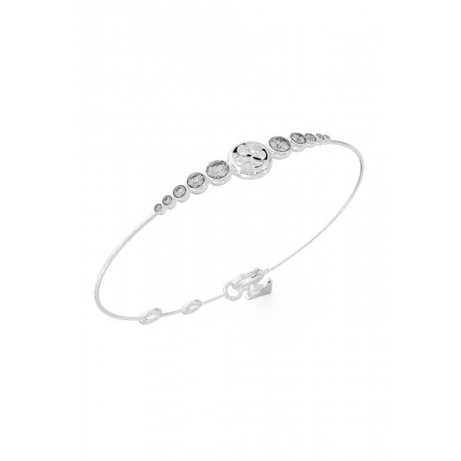 Ladies Perfect Illusion Silver Crystal Bracelet UBB03371RHLGuess JewelleryUBB03371RHL