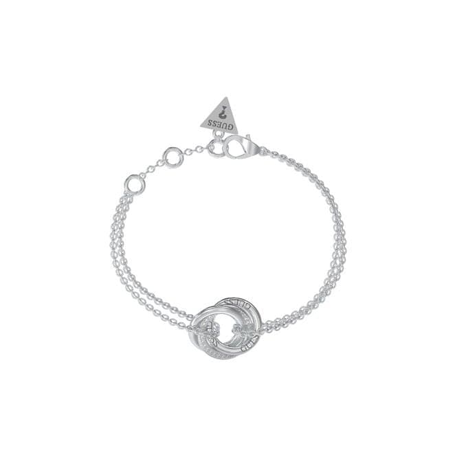 Ladies Perfect Mini Links Bracelet UBB04063RHLGuess JewelleryUBB04063RHL