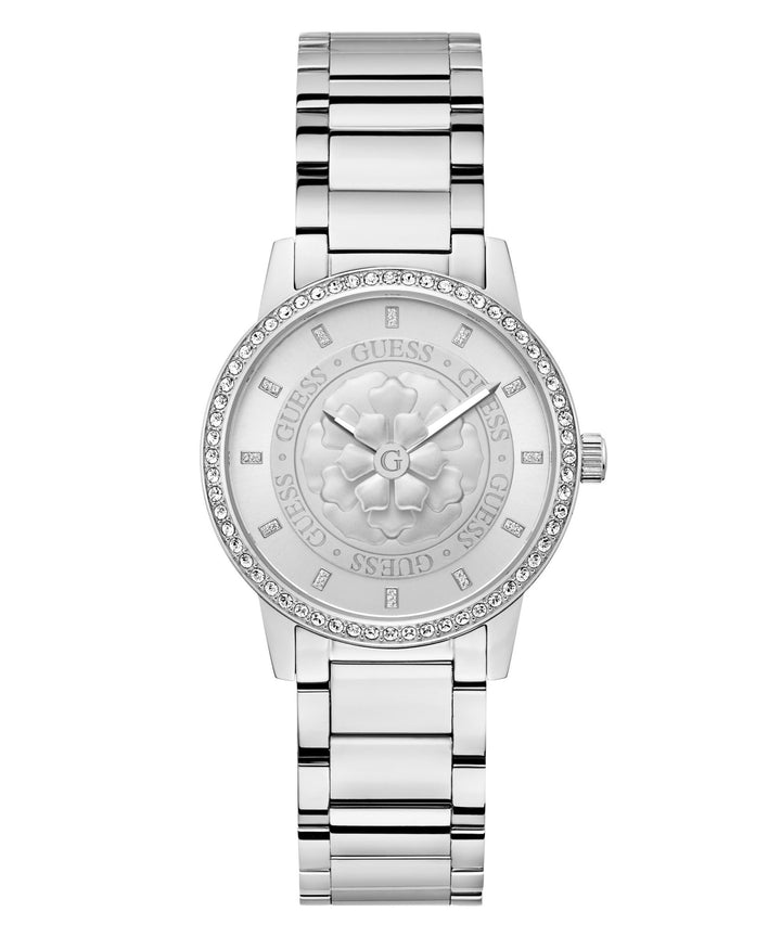 Ladies Petal Silver Tone Stainless Steel Watch GW0747L1Guess WatchesGW0747L1