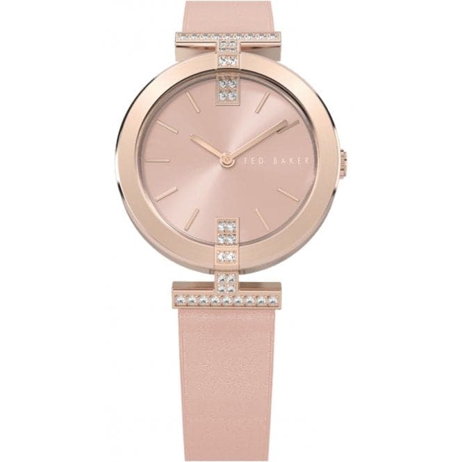 Ladies Pink Leather Watch BKPDAF302Ted Baker WatchesBKPDAF302