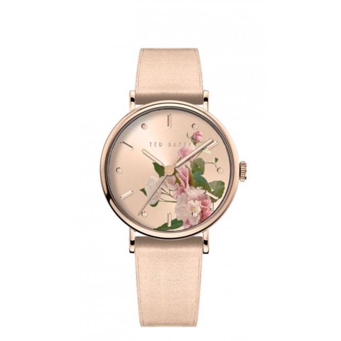 Ladies Pink Leather Watch BKPPHF307Ted Baker WatchesBKPPHF307
