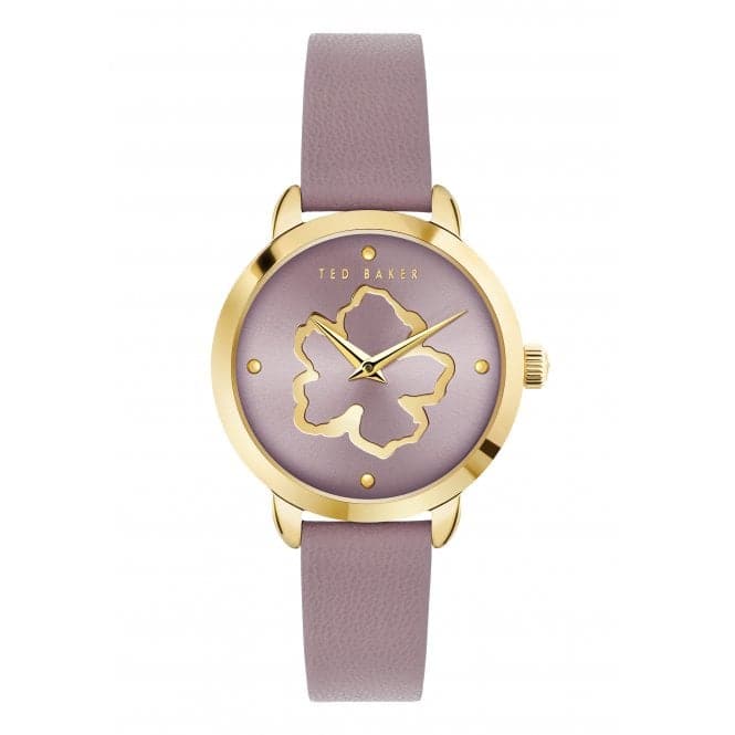 Ladies Purple Leather Watch BKPFLS303Ted Baker WatchesBKPFLS303