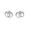 Ladies Rhodium Plated Forever Links Stud Earrings UBE02190RHGuess JewelleryUBE02190RH