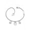 Ladies Rhodium Plated Lotus Flower Multi Charm Bracelet UBB01347RHLGuess JewelleryUBB01347RHL