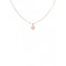 Ladies Rose Gold Plated 16 - 18" Clear Crystal Charm Necklace UBN02245RGGuess JewelleryUBN02245RG