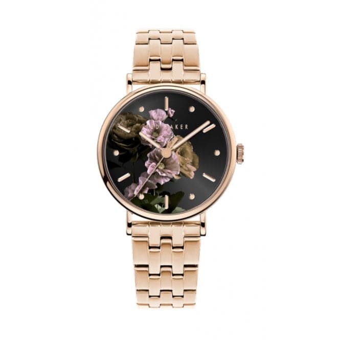 Ladies Rose Gold - Tone Stainless Steel Watch BKPPHF306Ted Baker WatchesBKPPHF306