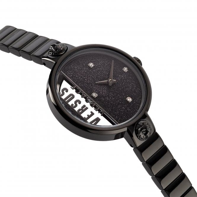 Ladies Rue Denoyez Glitte Stainless Steel Black Watch VSPZV0521Versus WatchesVSPZV0521