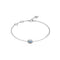 Ladies Solitaire Heart Crystal Bracelet UBB04668RHLSLGuess JewelleryUBB04668RHLSL