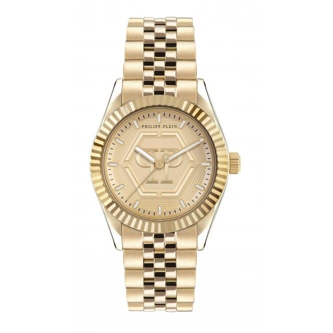 Ladies Street Couture Date Superlative Gold Watch PW2BA0523Philipp PleinPW2BA0523