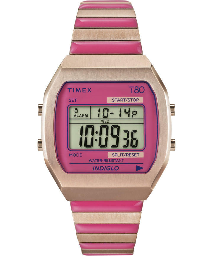 Ladies Timex Lab Timex 80 Pink Watch TW2W41600Timex WatchesTW2W41600