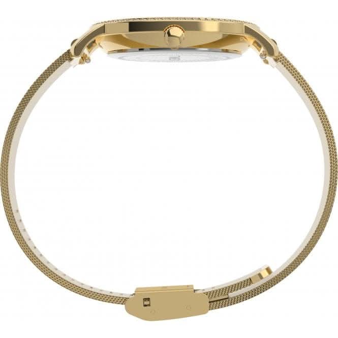 Ladies Transcend Gold - Tone Watch TW2V52300Timex WatchesTW2V52300