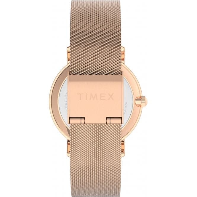 Ladies Transcend Rose Gold - Tone Watch TW2V52500Timex WatchesTW2V52500