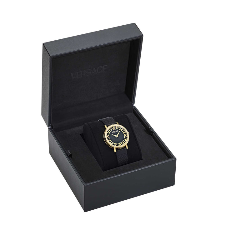 Ladies Versace Daedalus Black Guilloch Watch VE9A00224Versace WatchesVE9A00224